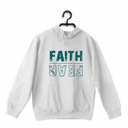 Faith | Fear (upside down) Christianity Hooded SweatShirts